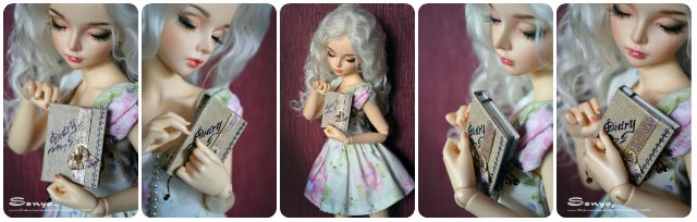 Книжечки, сандалии и цветочные украшения для Бонни (фото 3)