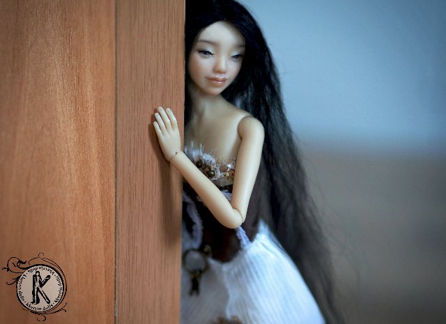 Моя новая шарнирная кукла, улыбашка Сью