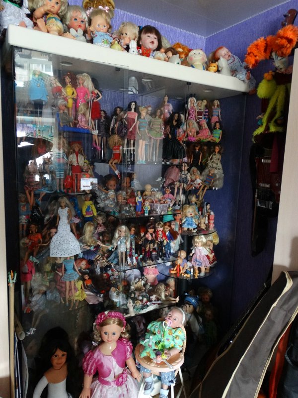 Где всё это умещается? Или моё кукольное царство