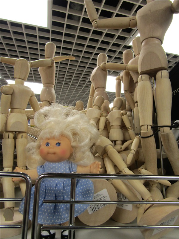 Мы с капусткой не грустили - хобби-маркет посетили