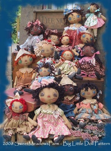 Sweet Meadows Farm - текстильные куклы
