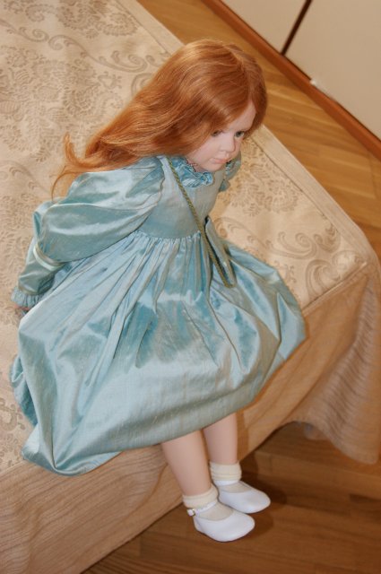 Мари Кристин от Хильдегард Гюнцель для Walterhauser puppenfaktur - зеленоглазое чудо