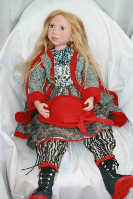 Коллекционные куклы Цвергназе из коллекции 2010 года - Олив и Марошка (фото 8)