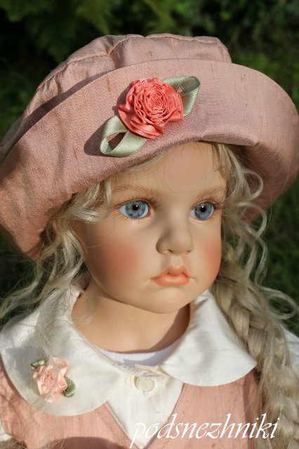 Летние девочки - редкие белокурые красавицы от Хильдегард Гюнцель для Walterhäuser Puppenmanufaktur