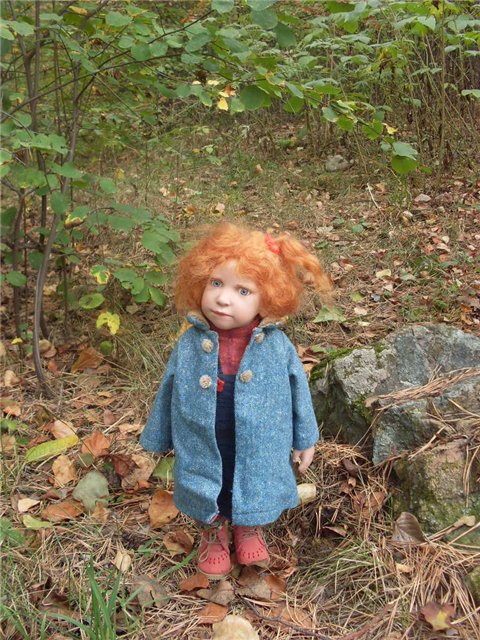 Моя подруга Осень. Коллекционная кукла (фото 2)