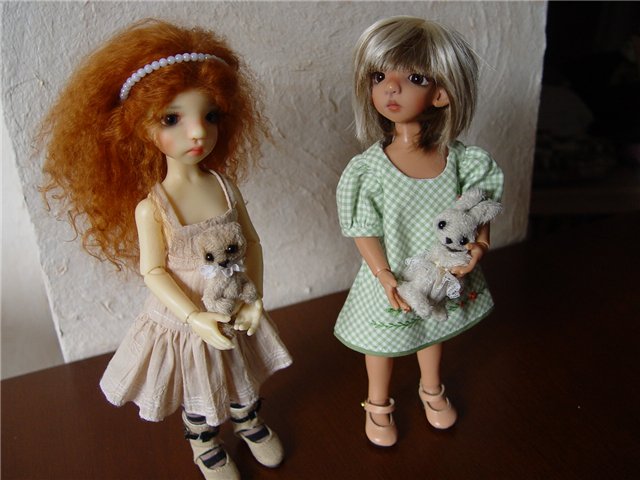 Представляю Вам свою третью девочку от Kaye Wiggs. Коричка Эльф (фото 8)