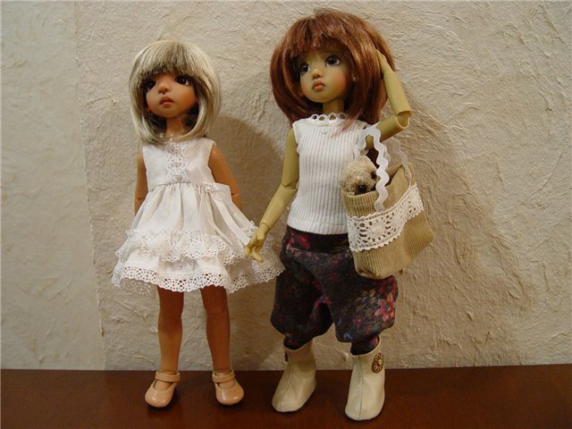 Девочки примеряют обновки! Куклы от Kaye Wiggs (фото 6)