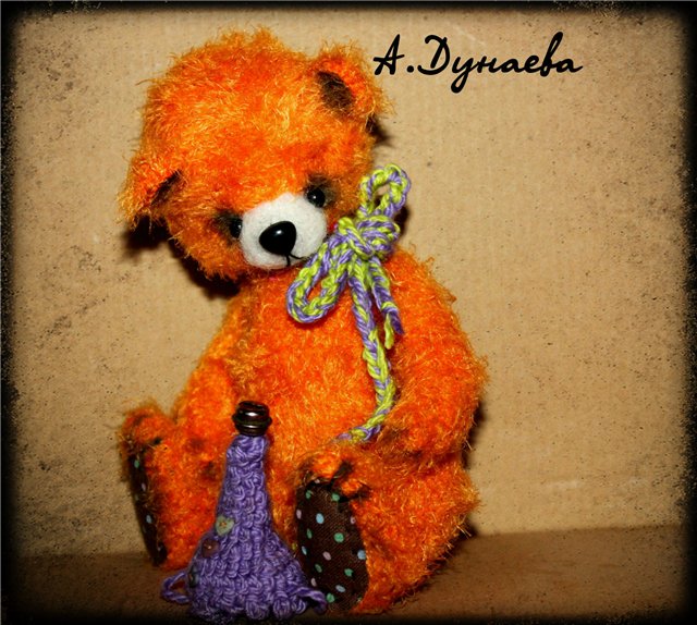 Маленький француз Маню - игрушка вязанная крючком (фото 2)