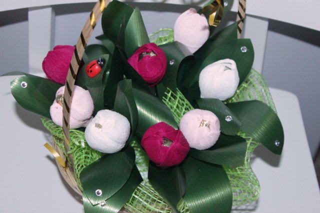 Букетик из конфет — Другие хобби и увлечения: сад (фото 2)