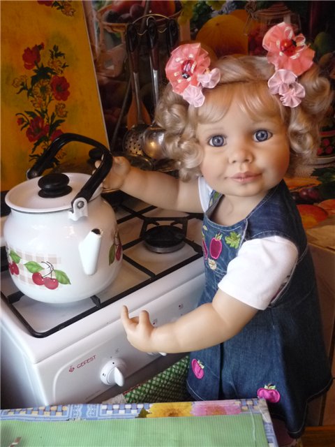 Кукла Амели от Monika Gerdes (фото 5)