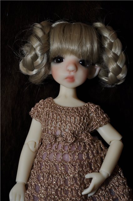 Корица (KW Cinnamon Elf in Fair Skin) - прибавление в нашем семействе кукол от Kaye Wiggs (фото 4)