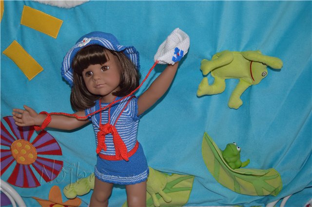 Матросская шапка, веревка в руке...Клавдия Gotz FAO Schwarz (фото 3)