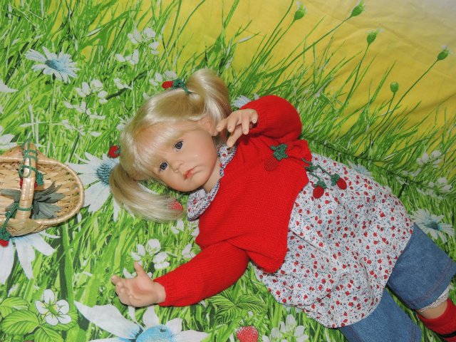 Две любимые сестрёнки. Куклы Гюнцель (фото 7)