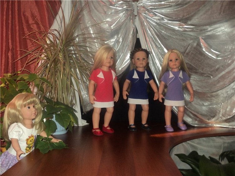 Девчушки любят наряжаться! Наряды для кукол Готц и не только