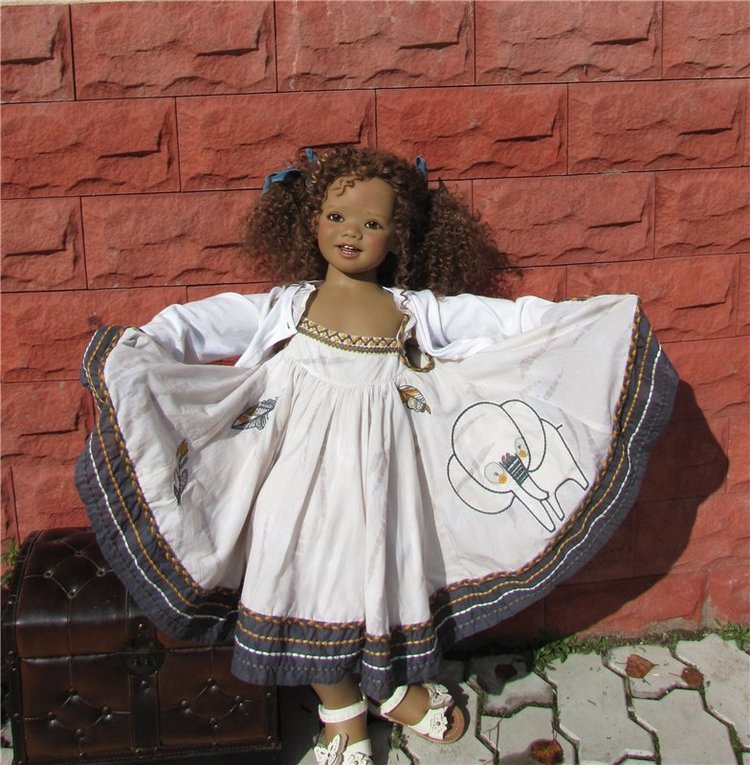 Вспоминая теплые дни. Полуденные танцы кукол Annette Himstedt (фото 10)