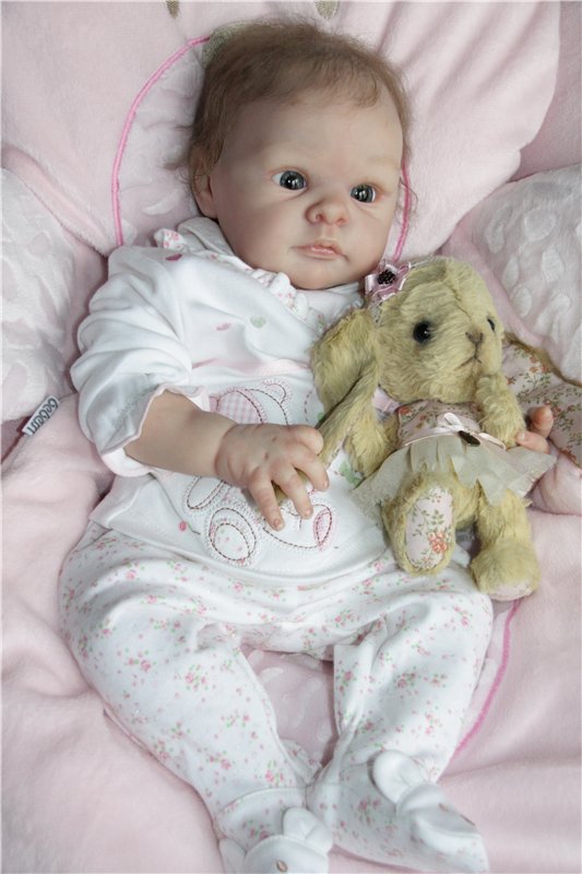 Джилл - любопытная малышка реборн | Бэйбики Джилл - любопытная малышка реборн (фото 6)
