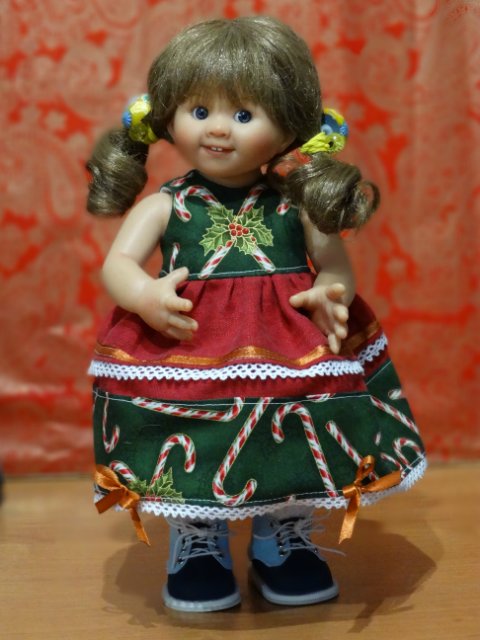 Ёлка в моём детском саду — Одежда и обувь для кукол своими руками: фото (фото 2)