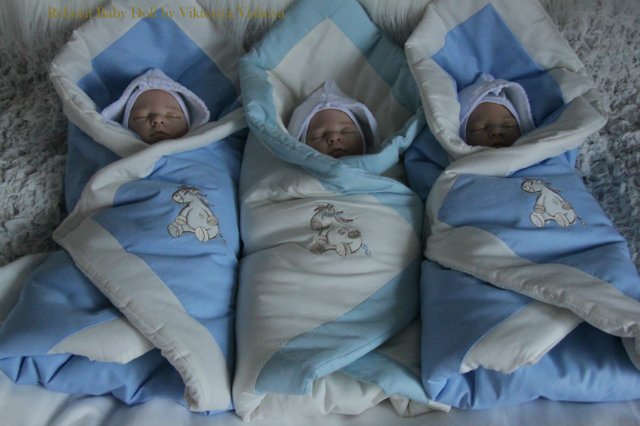 Тройняшки Джошики... Куколки реборн Виктории Вишни