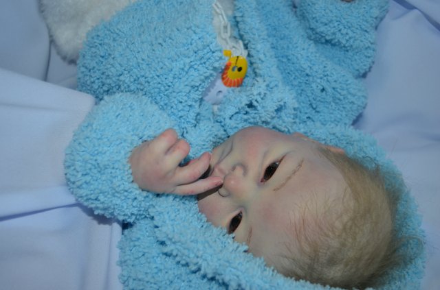 Малыш Хави. Кукла реборн Ольги Коновниной (фото 3)