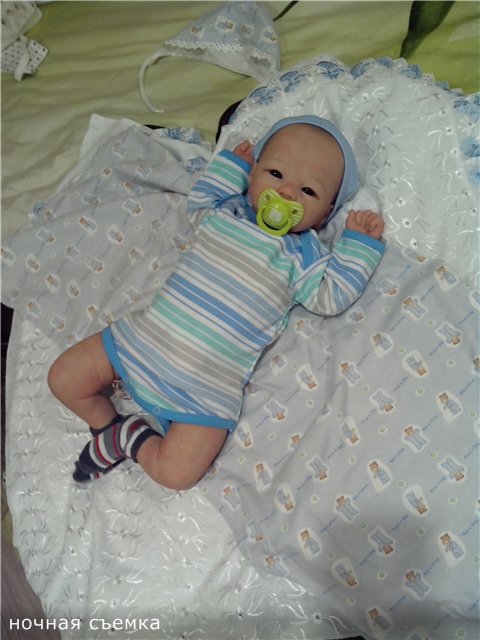 Кукла реборн Янчик, Ян молд Jamie от Tina Kewy