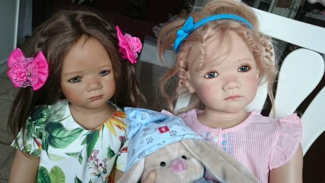 Девочки - грустиночки Илви и Милина от замечательного автора Аннетт Химштедт