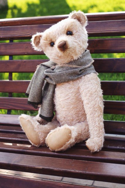 Медведь Бенедикт. Авторские мишки тедди Татьяны Матляк (фото 2)