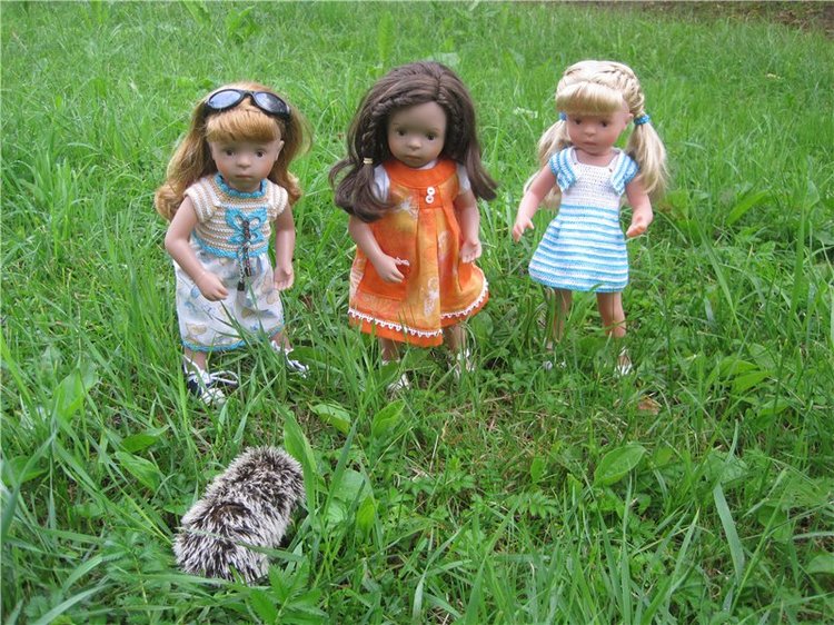 Тата, Анели и Лина! Куколки подружки Kathe Kruse | Бэйбики Тата, Анели и Лина! Куколки подружки Kathe Kruse