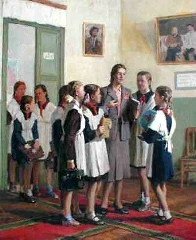 Лиля и Пиппа идут в школу