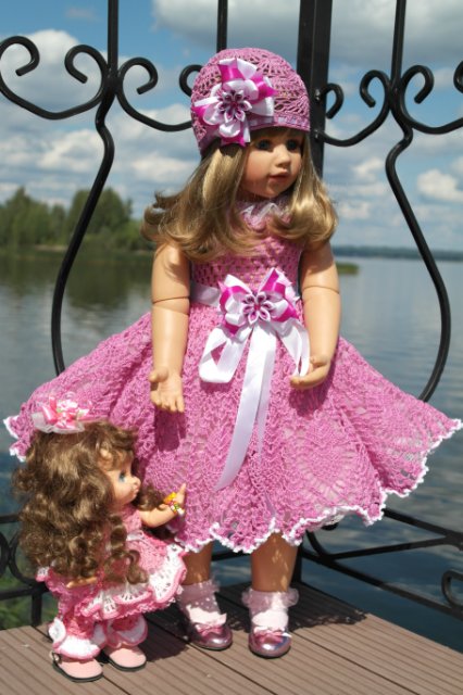 Платья крючком со схемкой 2015 лето (фото 4)