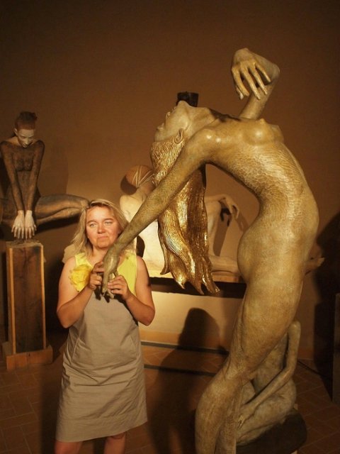 Фонтаны скульптора Malgorzata Chodakowska