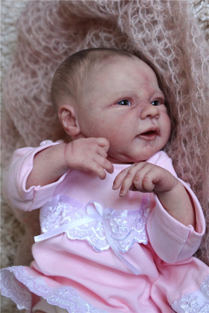 Манюня.Первая фотосессия. Кукла реборн Светланы Преображенской (фото 9)