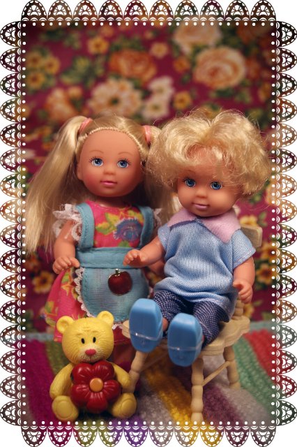 Мой старый фотоальбом — Куклы Simba: Еви (Evi) и Штеффи (Steffi Love) (фото 5)