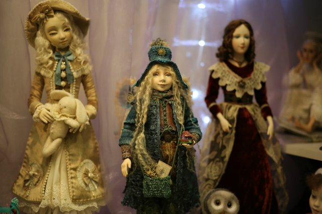 Великолепие выставки "Искусство Куклы" 11 декабря 2015 г