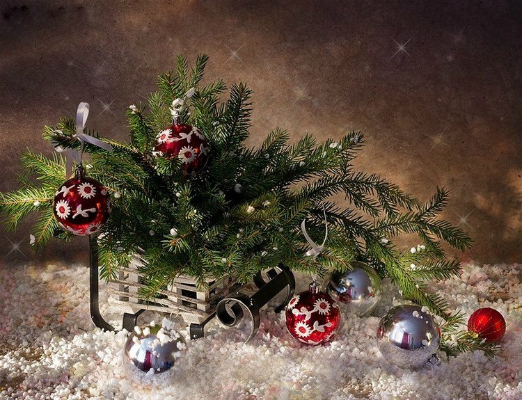 Чудесные новогодние натюрморты