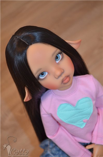 Ушастая от Kaye Wiggs — Куклы Kaye Wiggs (Кайе Виггс): авторские BJD (БЖД) (фото 3)