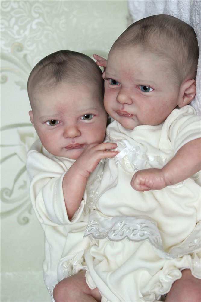 Моя двойня. Aurora Sky от Laura Lee Eagles. Кукла реборн Светланы Преображенской