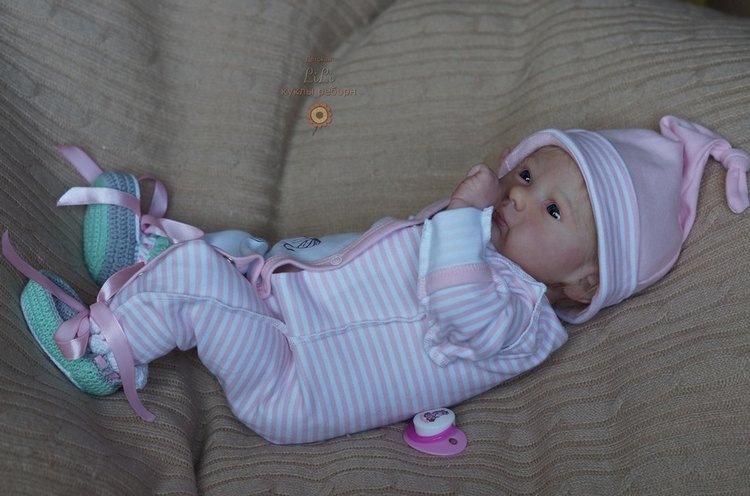 Моя малышка реборн Аврора Скай