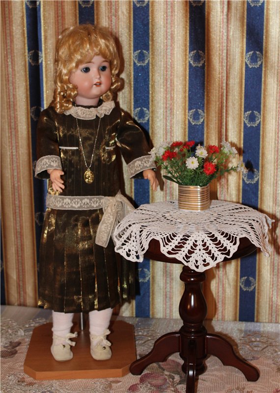 Немецкая антикварная кукла (фото 2)