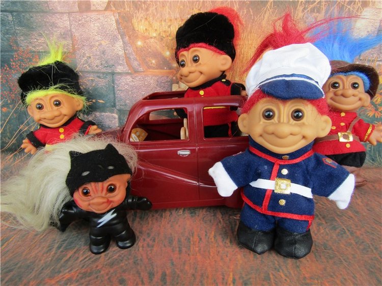 Да здравствуют подарки — Игрушки Тролли (Trolls): винтажные Dam и Russ