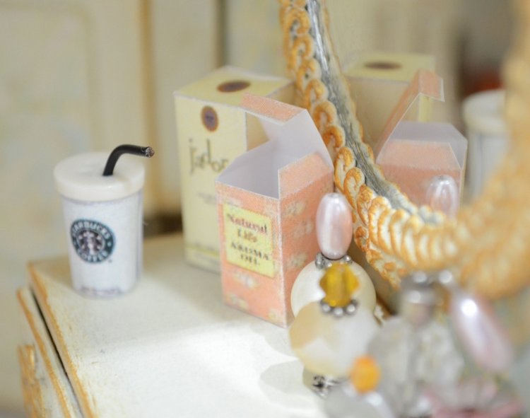 Девичья шкатулка-румбокс для кукол - Уютный чердачОК