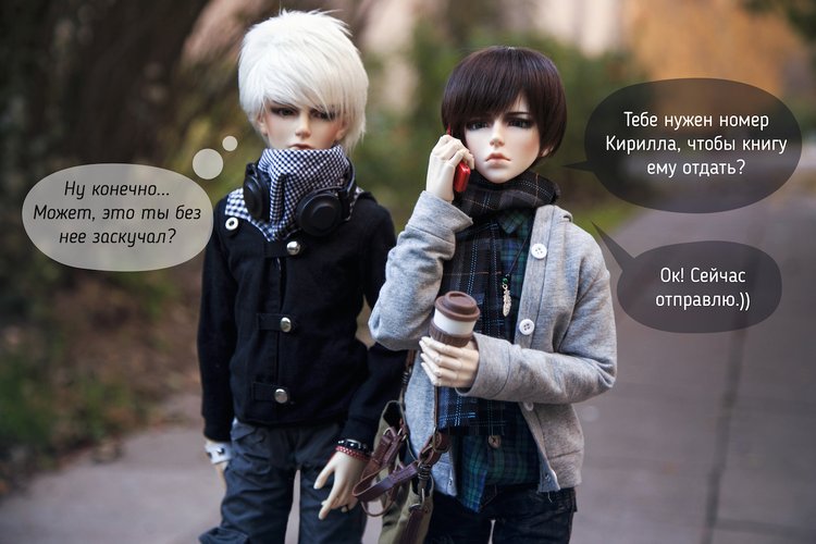 Неизвестный номер — Фотоистории с куклами BJD (БЖД): сериалы