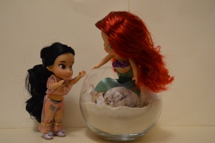 Мини дисней аниматорс Жасмин - волшебные приключения - третье желание Жасмин