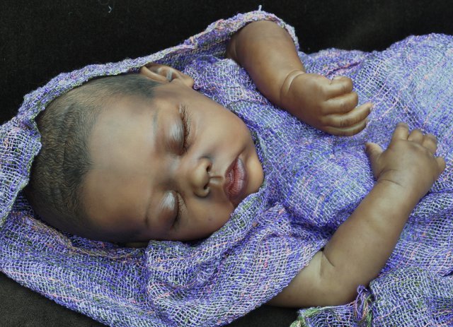 Кукла-реборн Лара, художник Алла Кокс