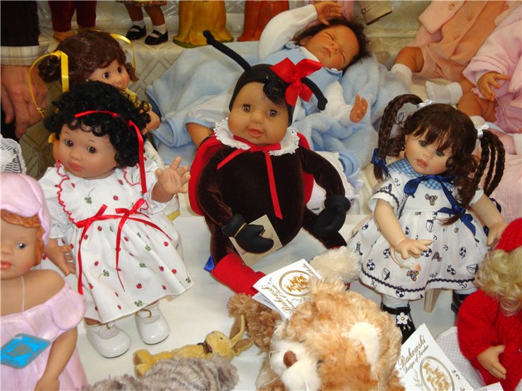 Международная выставка кукол в Ahoy Rotterdam (Нидерланды) 28-29 октября 2011 г. Часть третья (фото 9)