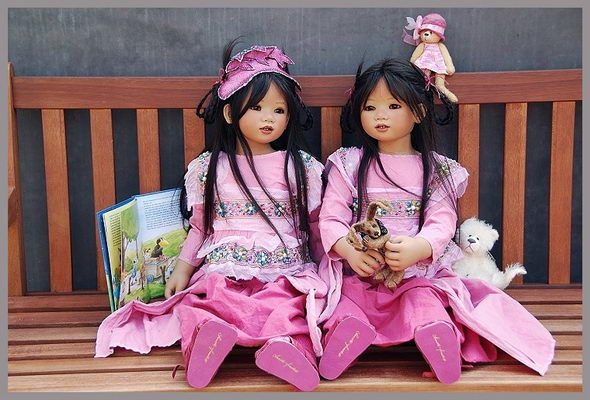 SETINA - шалунья и красавица от Annete Himstedt, коллекция 2008 года (фото 2)