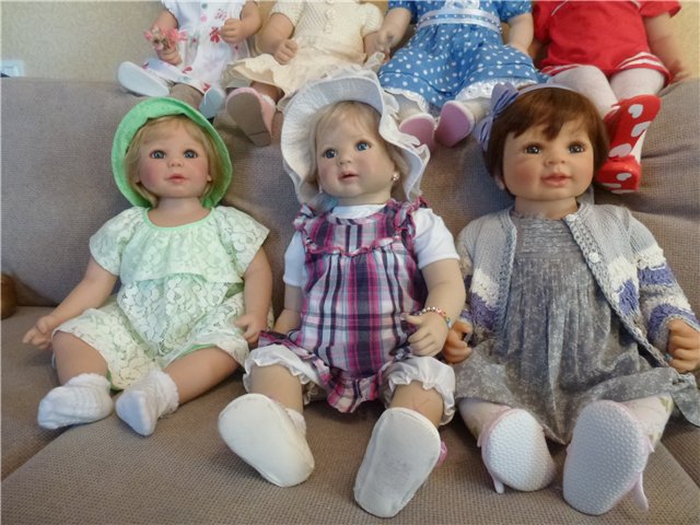 Воспоминания о лете. Моя коллекция кукол (фото 3)