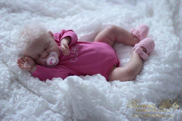 Маленькая снежинка! Кукла реборн Анастасии Бочковой