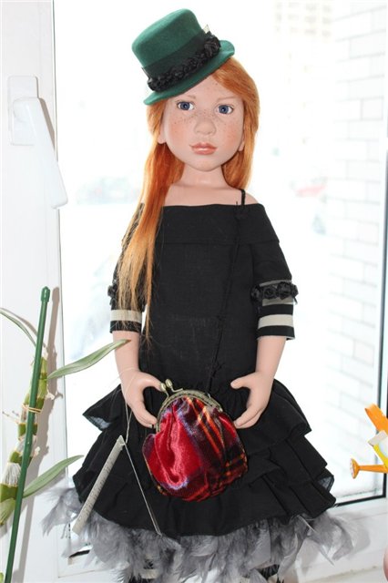 Коллекционная кукла ВЕРУШКА от Цвергназе. Моя рыжая Бестия (фото 10)