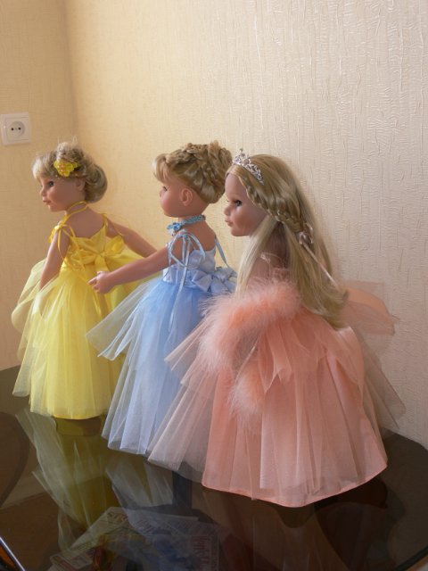 Три милых феечки Gotz — Одежда и обувь для кукол своими руками: фото