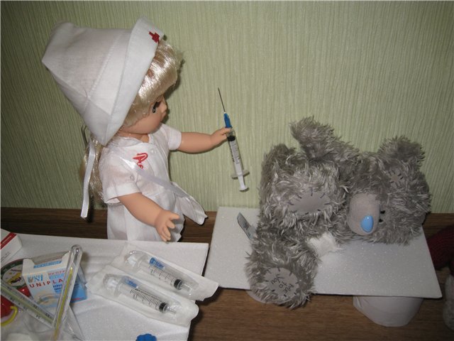 Медсестричка Даша! Кукла "Весна"